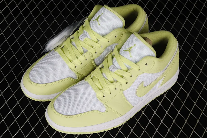 All categories Air Jordan Jordan series basketball shoes Air Jordan 1 Low Air Jordan 1 Low "Limelight" AJ1 Joe 1 fluorescent yellow low-top casual sneakers DH9619-103